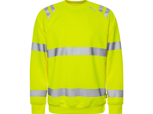 FRISTADS Sweatshirt varsel 7862 kl3 3XL | Arbetskläder - Varselkläder - Varseltröjor | Kontorsexperten