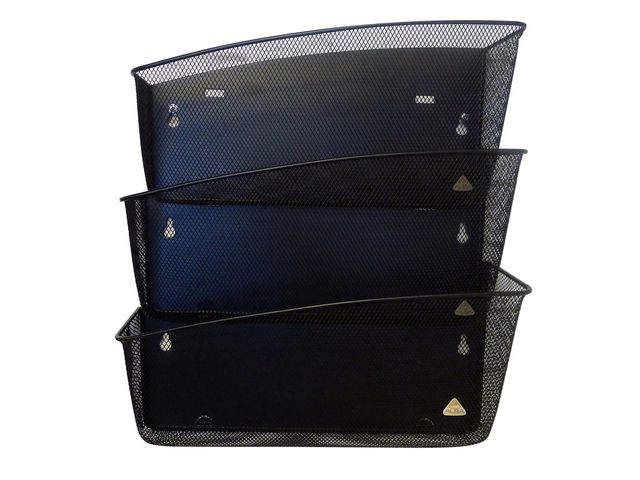 ALBA Blankettfack ALBA A4L 3-fack sv metall | Kontorsmaterial - Till skrivbordet - Blankettfack och Boxar | Kontorsexperten