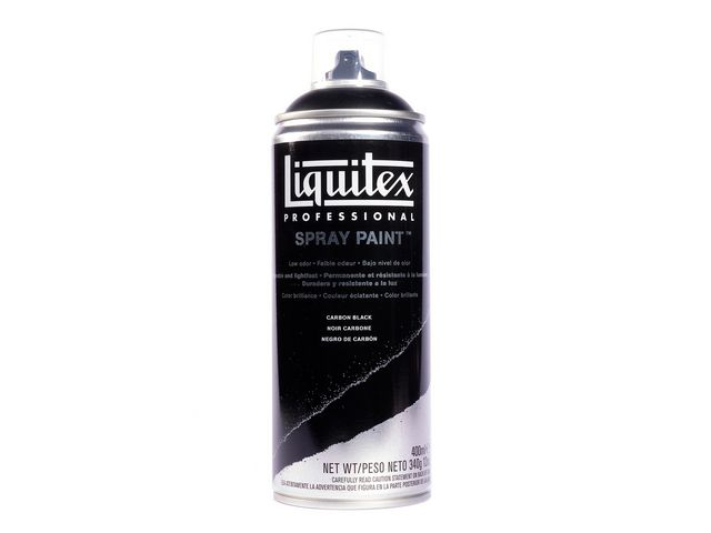 Liquitex® Sprayfärg Carbon Black | Skola och förskola - Målarfärg och tillbehör - Sprayfärg | Kontorsexperten