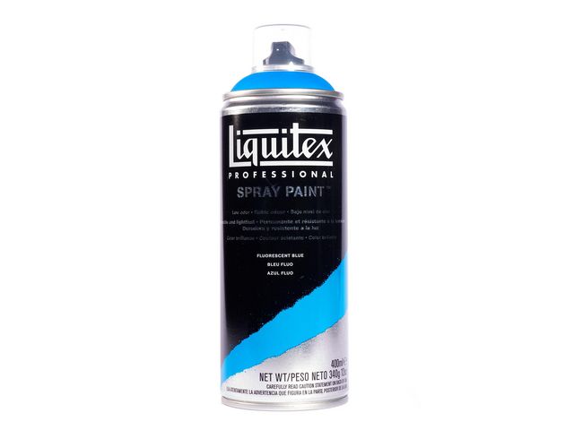 Liquitex® Sprayfärg Fluorescent Blue | Skola och förskola - Målarfärg och tillbehör - Sprayfärg | Kontorsexperten
