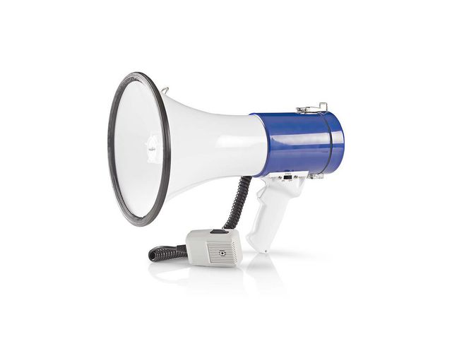 NEDIS Megafon 25 W 1500 m Räckvidd | Datorprodukter - Ljud och bild - Mikrofoner | Kontorsexperten