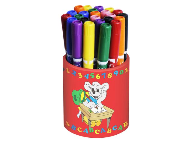 Sense Fiberpenna Jumbo 24/fp | Skola och förskola - Pennor och tillbehör - Fiberpennor - Jumbo | Kontorsexperten