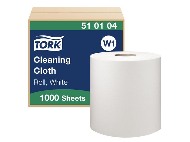 TORK Rengöringsduk Mjuk Precision W1 vit | Städ och hygien - Toalettpapper och torkpapper - Industritork | Kontorsexperten