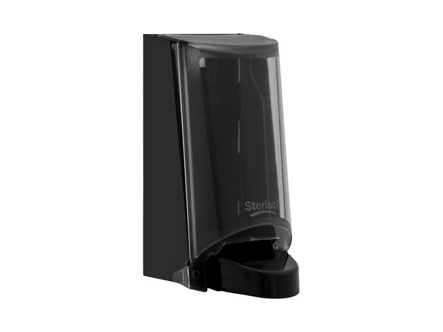 STERISOL Dispenser för tvål 700ml svart | Städ och hygien - Tvål och hygien - Hygiensystem - Sterisol | Kontorsexperten
