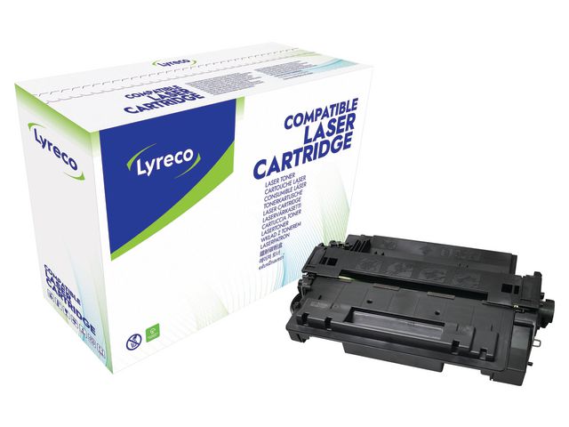 Lyreco Toner HP CE255A/724 6K sva | Toner och bläck - Tonerkassetter - Toner Lyreco | Kontorsexperten