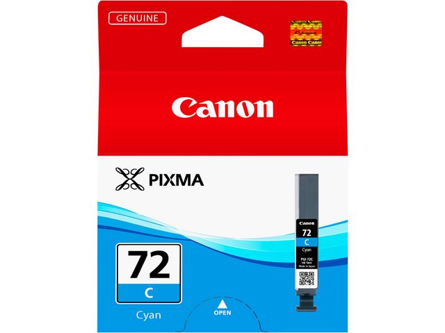 Canon Bläckpatron, 72C, cyan, singelförpackning, 6404B001 | Toner och bläck - Bläckpatroner - Bläckpatroner Canon | Kontorsexperten