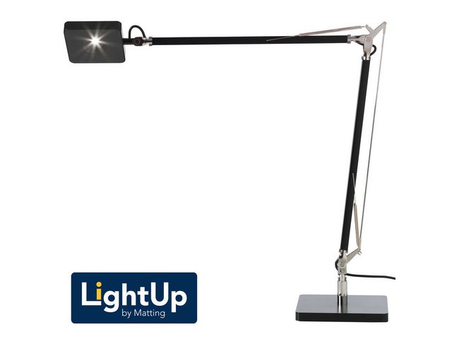 Matting Lampa Madrid svart LED | Kontorsmöbler och inredning - Lampor och belysning - Skrivbordslampor | Kontorsexperten