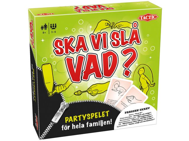 Produktfoto för TACTIC Ska vi slå vad från 8 år