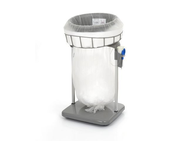 LONGOPAC Säcksystem golvställ maxi | Städ och hygien - Avfallshantering och källsortering - Säckstativ | Kontorsexperten