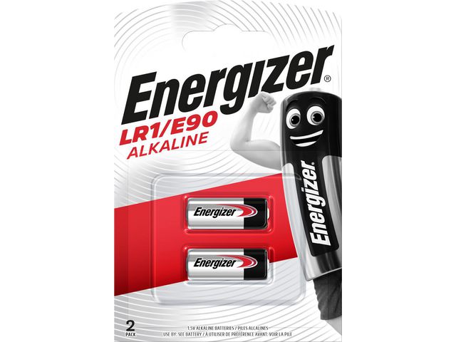 ENERGIZER Batteri LR1/E90 2/fp | Kontorsmaskiner - Batterier - Övriga batterier | Kontorsexperten