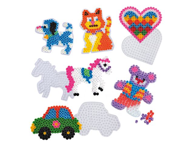 PLAYBOX Pärlplattor till maxipärlor 6/fp | Skola och förskola - Hobbymaterial - Nabbipärlor - Rörpärlor | Kontorsexperten