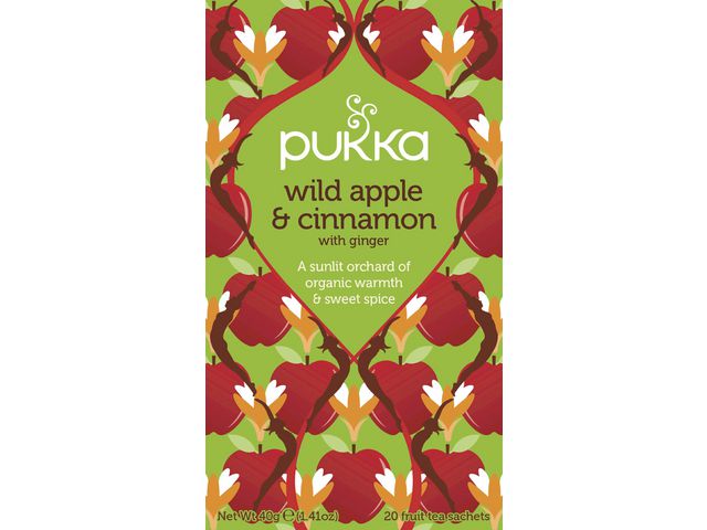 PUKKA Te Wild Apple Cinnamon 20/fp | Kök och servering - Kaffe och te - Te | Kontorsexperten