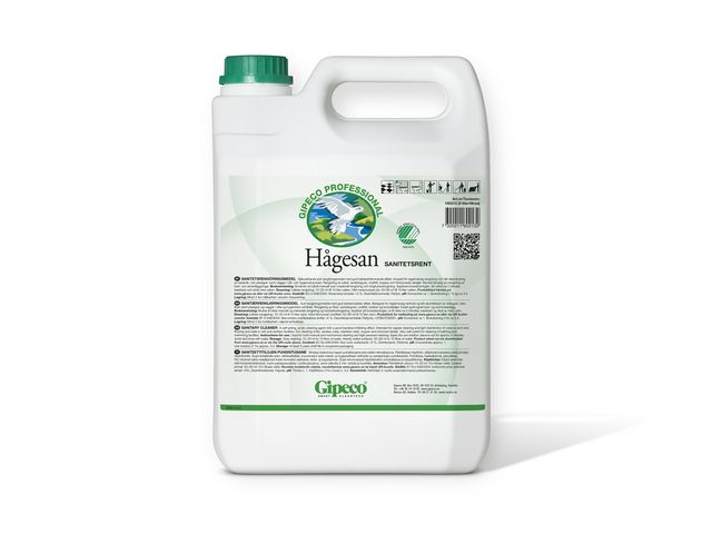 GIPECO Sanitetsrengöring Hågesan 5l | Städ och hygien - Rengöringsmedel - Sanitetsrent | Kontorsexperten
