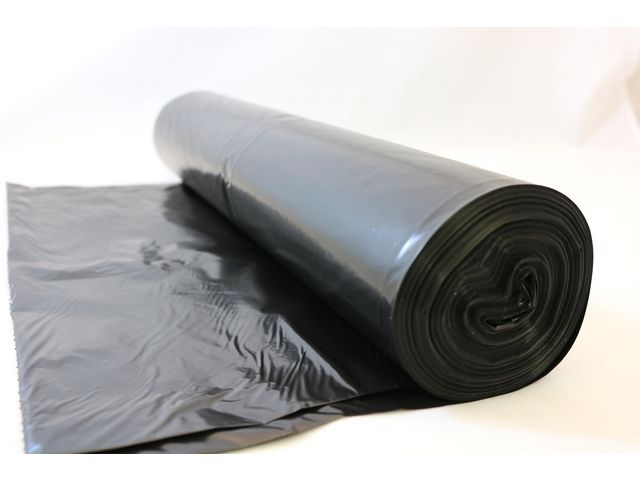 Plastsäck LLD 125L 40my svart 25/rl | Städ och hygien - Påsar och säckar - Plastsäckar | Kontorsexperten