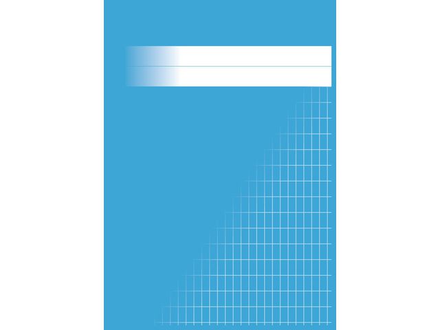 Räknehäfte A5 rutat 5x10mm mellanblå | Skola och förskola - Förbrukning skola häften - Räknehäften | Kontorsexperten