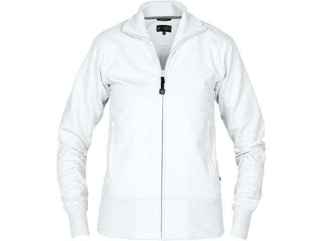 TEXSTAR Sweatjacka WC04 dam vit 2XL | Arbetskläder - Arbetströjor - Sweatshirts och koftor | Kontorsexperten