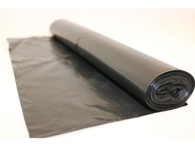 Plastsäck LD 125L 40my svart 10/rl | Städ och hygien - Påsar och säckar - Plastsäckar | Kontorsexperten
