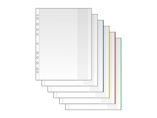 Plastficka Mapp A4 0,12mm blå 100/fp | Kontorsmaterial - Mappar och plastfickor - Plastmappar och aktmappar | Kontorsexperten