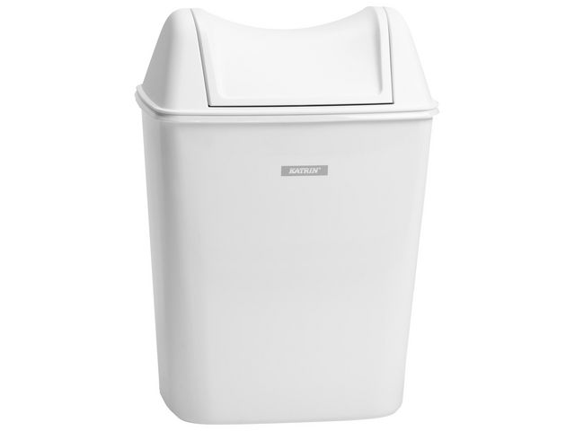 KATRIN Sanitetspåshållare Lady 8L vit | Städ och hygien - Påsar och säckar - Sanitetspåsar och hållare | Kontorsexperten