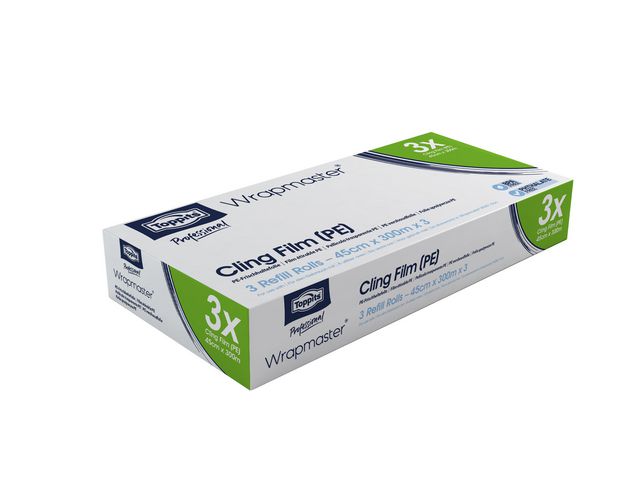 Produktfoto för Toppits® Plastfolie 4500 45cmx300M