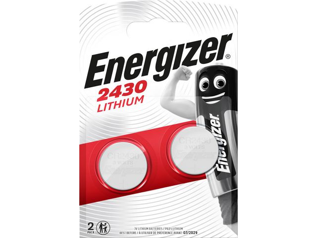 Produktfoto för Energizer Batteri Lithium CR2430