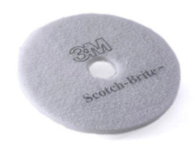 SCOTCH-BRITE Rondell vit 21`` | Städ och hygien - Städmaskiner - Rondeller - Scotch-Brite | Kontorsexperten