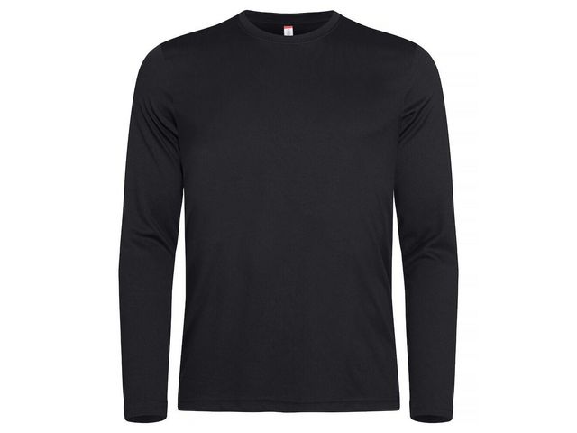 CLIQUE T-shirt funktion LÄ 029040 sv 4XL | Arbetskläder - Arbetströjor - T-shirts | Kontorsexperten