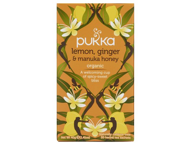 Produktfoto för Pukka Te Lemon Ginger Manuka