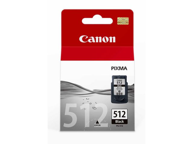 Canon Bläckpatron PIXMA PG-512, PG-512/2969B001, svart, singelförpackning | Toner och bläck - Bläckpatroner - Bläckpatroner Canon | Kontorsexperten