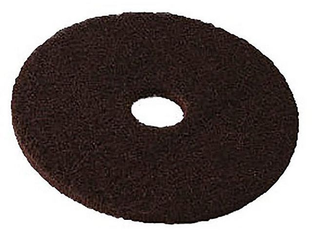 Scotch-Brite Rondell brun 18 5/fp | Städ och hygien - Städmaskiner - Rondeller - Scotch-Brite | Kontorsexperten