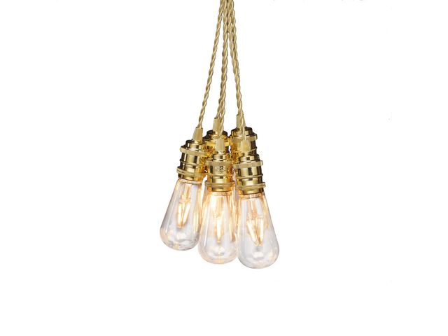 KONSTSMIDE Ljusslinga 8 amber LED E27 3,5m guld | Kontorsmöbler och inredning - Lampor och belysning - Ljusslingor | Kontorsexperten