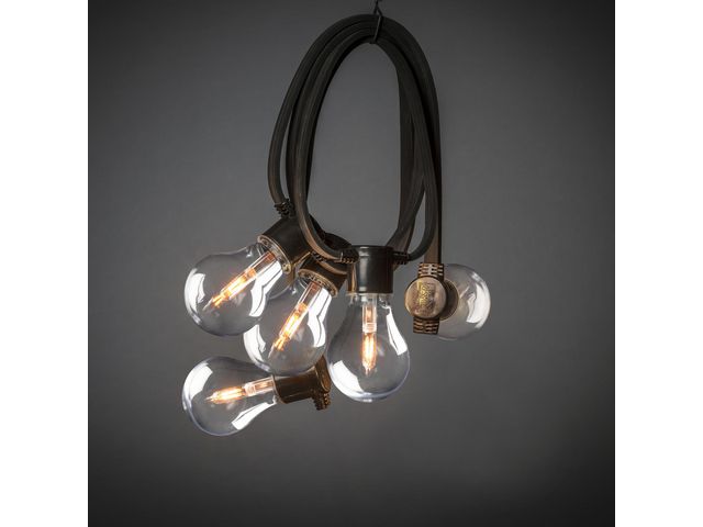 KONSTSMIDE Ljusslinga tillägg E27 10 LED utbyt | Kontorsmöbler och inredning - Lampor och belysning - Ljusslingor | Kontorsexperten