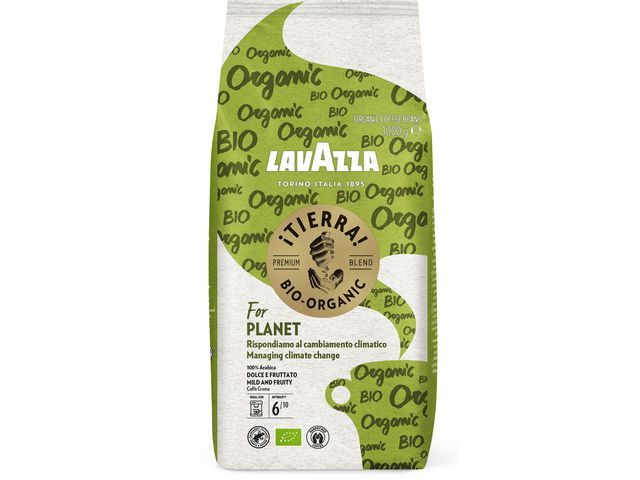 Lavazza Kaffe Tierra Bio Org Bönor 1kg
