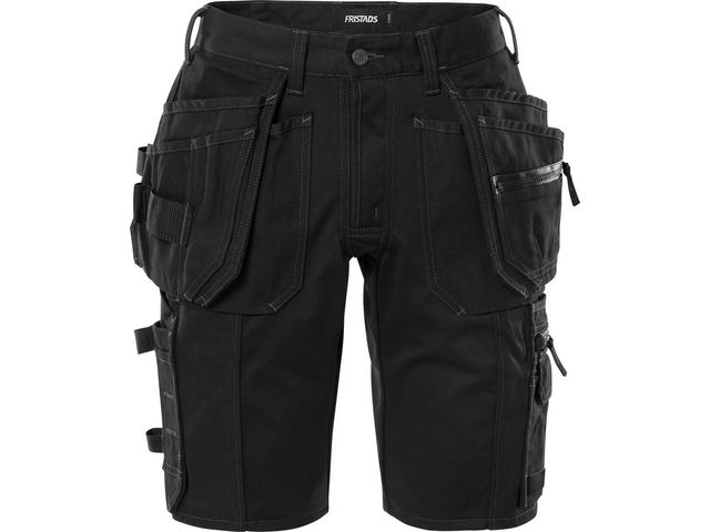 FRISTADS Hantverkarshorts green stretch 2527 GCYD dam sv 42 | Arbetskläder - Arbetsbyxor och shorts - Arbetsshorts och piratbyxor | Kontorsexperten