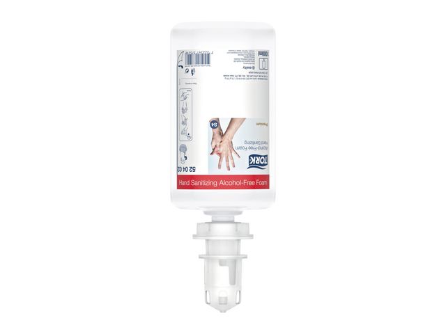 Tork Handdesinfektion S4 skum utan alkohol 1l | Städ och hygien - Desinfektionsmedel - Systemhanddesinfektion | Kontorsexperten