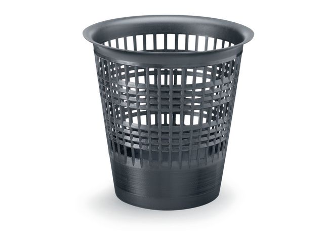 Durable Papperskorg economy 13L m.grå | Kontorsmaterial - Till skrivbordet - Papperskorgar | Kontorsexperten