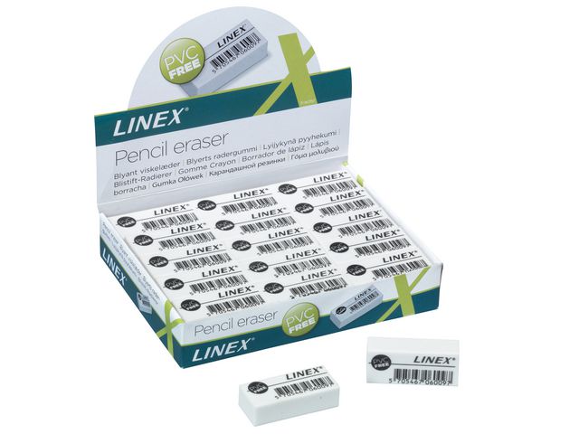 Linex Radergummi 30/fp | Skola och förskola - Pennor och tillbehör - Radergummi | Kontorsexperten