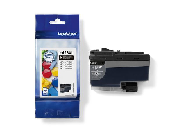 Brother Bläckpatron LC426XLBK 6K Svart | Toner och bläck - Bläckpatroner - Bläckpatroner Brother | Kontorsexperten