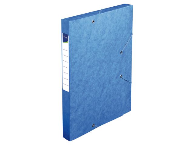 Lyreco Boxmapp 25mm blå | Kontorsmaterial - Mappar och plastfickor - Boxmappar | Kontorsexperten