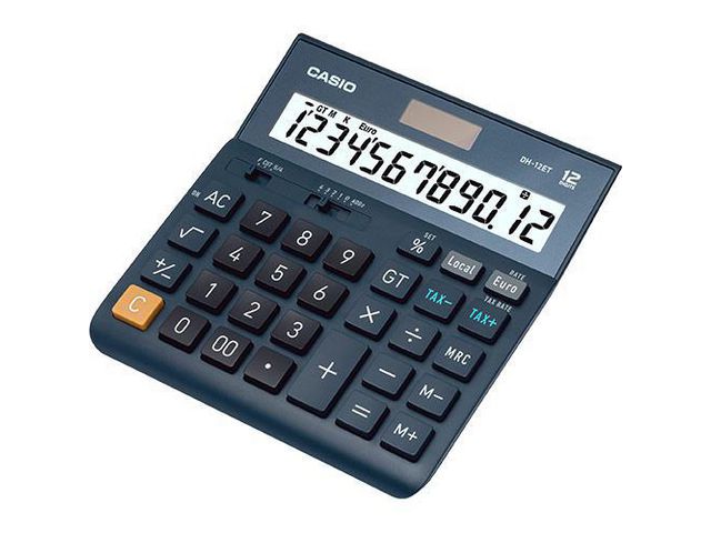 Produktfoto för Casio Bordsräknare DH-12ET