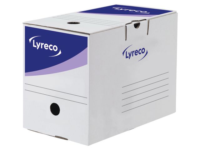 LYRECO Arkivbox duo 200mm | Kontorsmaterial - Arkivering och kontorsförvaring - Arkivkartonger och boxar | Kontorsexperten