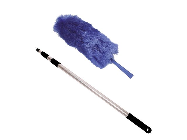 MAX Dammvippa Teleskop 134-242cm | Städ och hygien - Städredskap - Dammvippor och intriörmoppar | Kontorsexperten