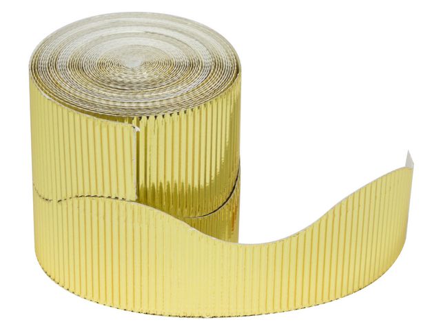 Wellpapp rulle krona 57mm x 15m Guld | Skola och förskola - Hobbypapper - Specialpapper | Kontorsexperten