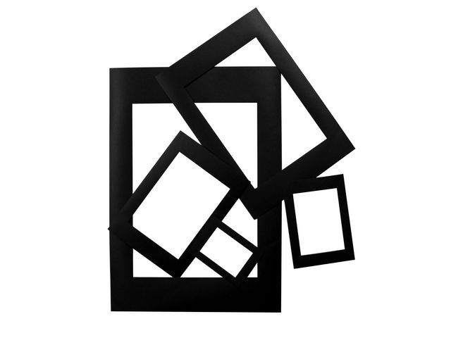 Passepartoutramar svart 100/fp | Skola och förskola - Konstnärsprodukter - Passepartout | Kontorsexperten