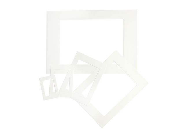 Passepartoutramar 5 st x 5 stl 25/fp | Skola och förskola - Konstnärsprodukter - Passepartout | Kontorsexperten