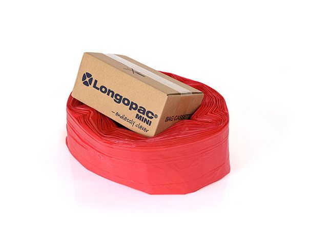 LONGOPAC Kassett Mini strong 45m röd