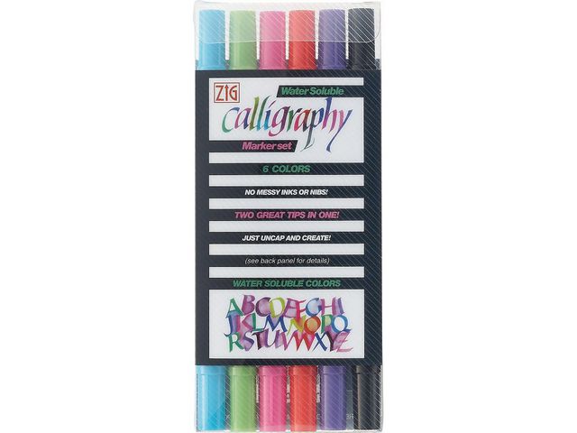 ZIG Kalligrafipenna 3100 6/fp | Kontorsmaterial - Pennor - Kalligrafipennor | Kontorsexperten
