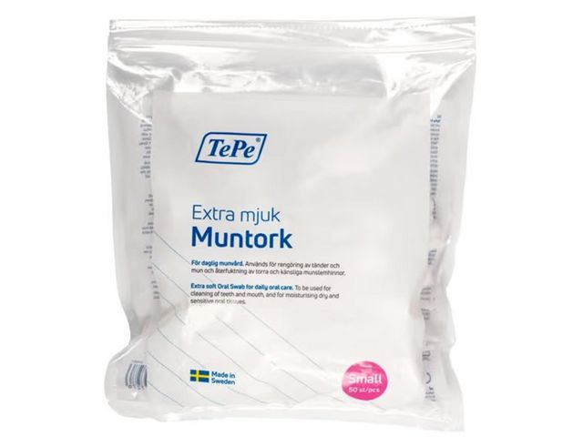 TePe Muntork extra mjuk Small 50/fp | Sjukvård och omsorg - Diagnos och behandling - Ögon öron näsa och hals | Kontorsexperten