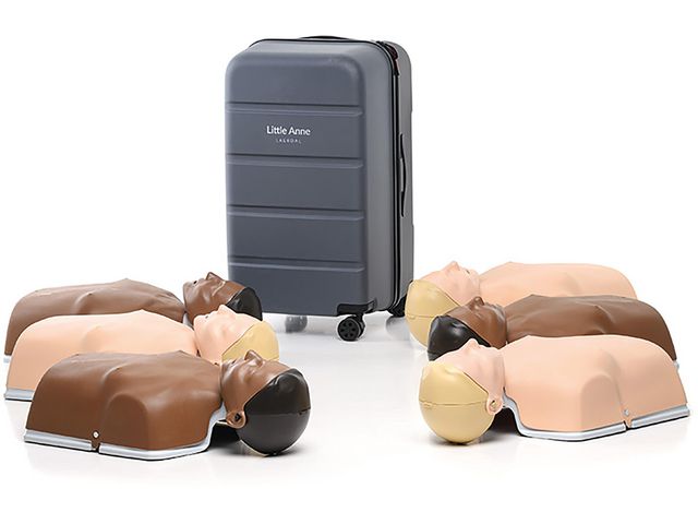 Laerdal HLR-docka Little Anne Gen2 kombo 6/fp | Skyddsutrustning - Första Hjälpen - Hjärt- och lungräddning | Kontorsexperten