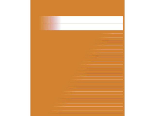 Skrivhäfte 17x21cm linj. 5+5+5+7mm orange | Skola och förskola - Förbrukning skola häften - Skrivhäften | Kontorsexperten
